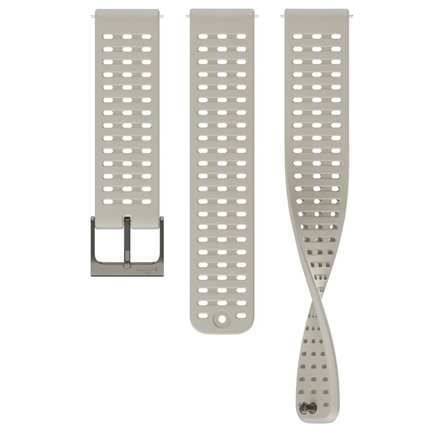 SUUNTO 22 ATH2 SILICONE STRAP "SAND GRAY" S+M