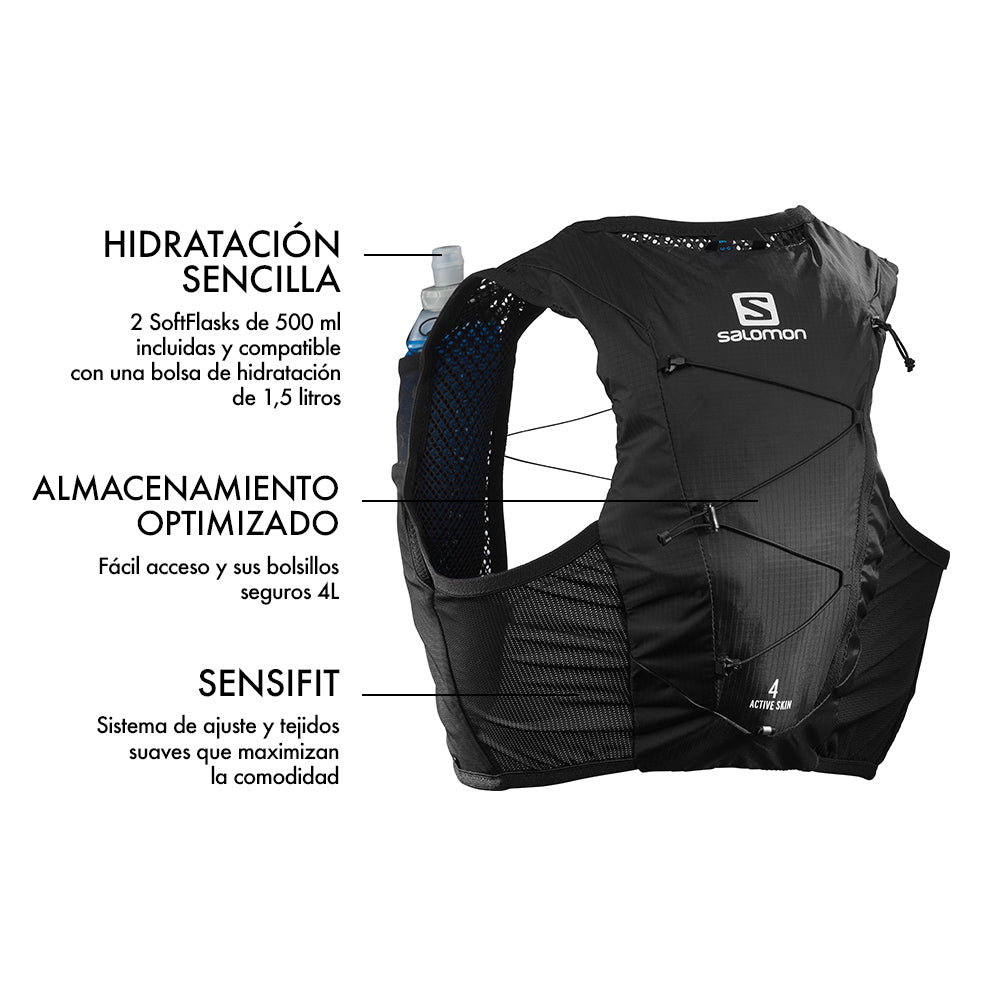 SALOMON ACTIVE SKIN 4 SET