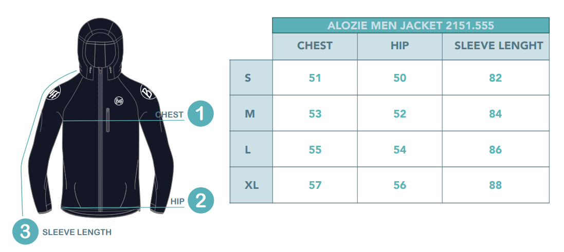 BUFF Chaqueta impermeable