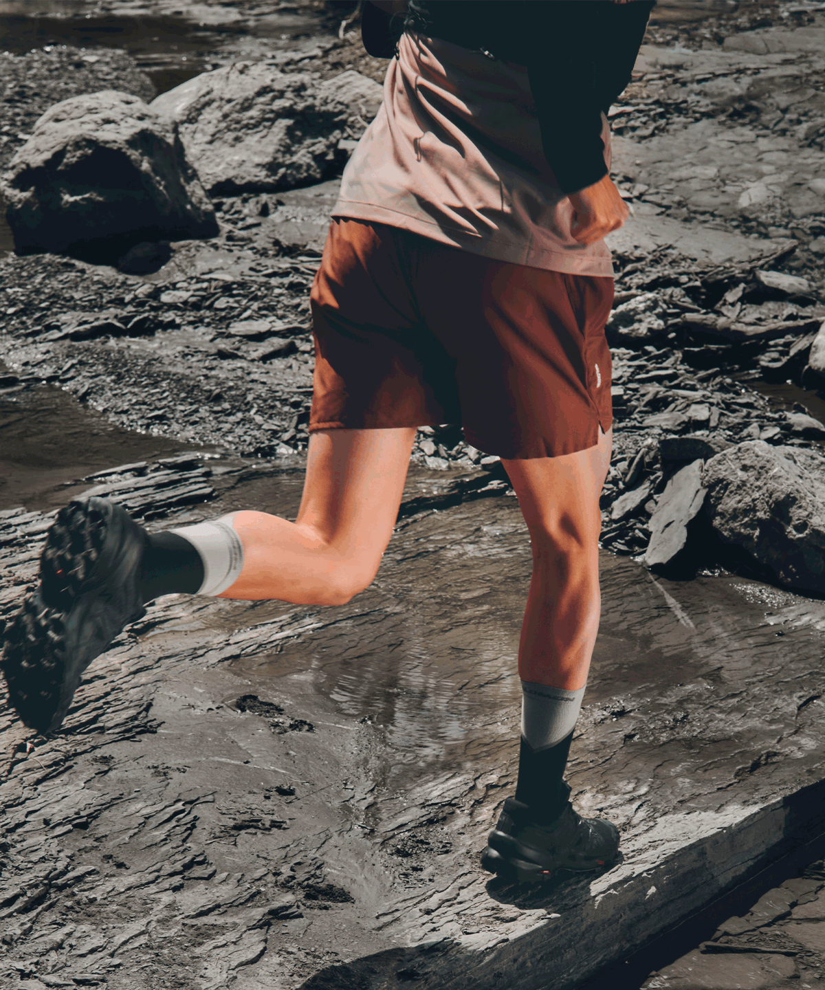 SALOMON SENSE AERO STOW 5" SHORTS M.