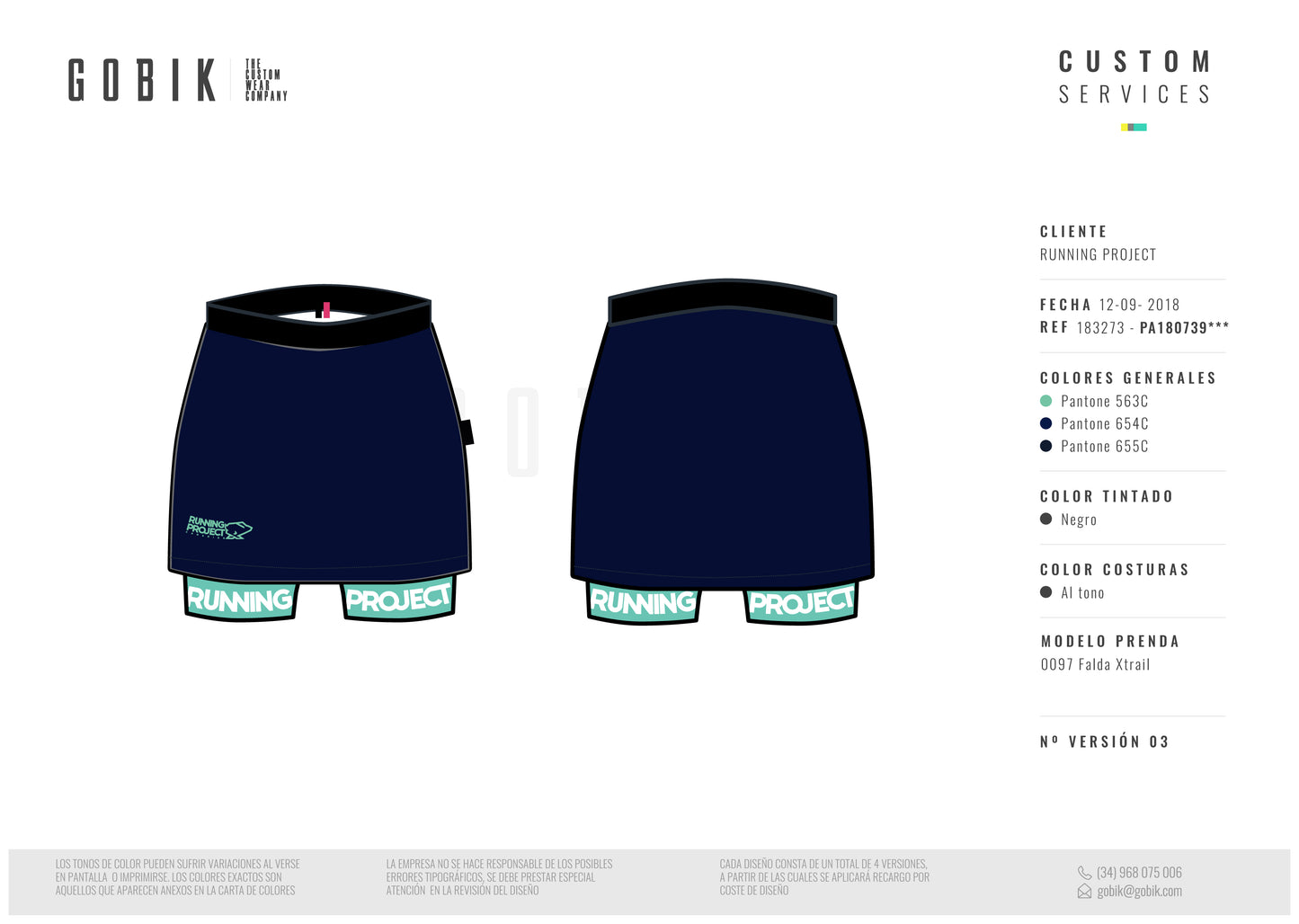 GOBIK FALDA TRAIL XTRAIL