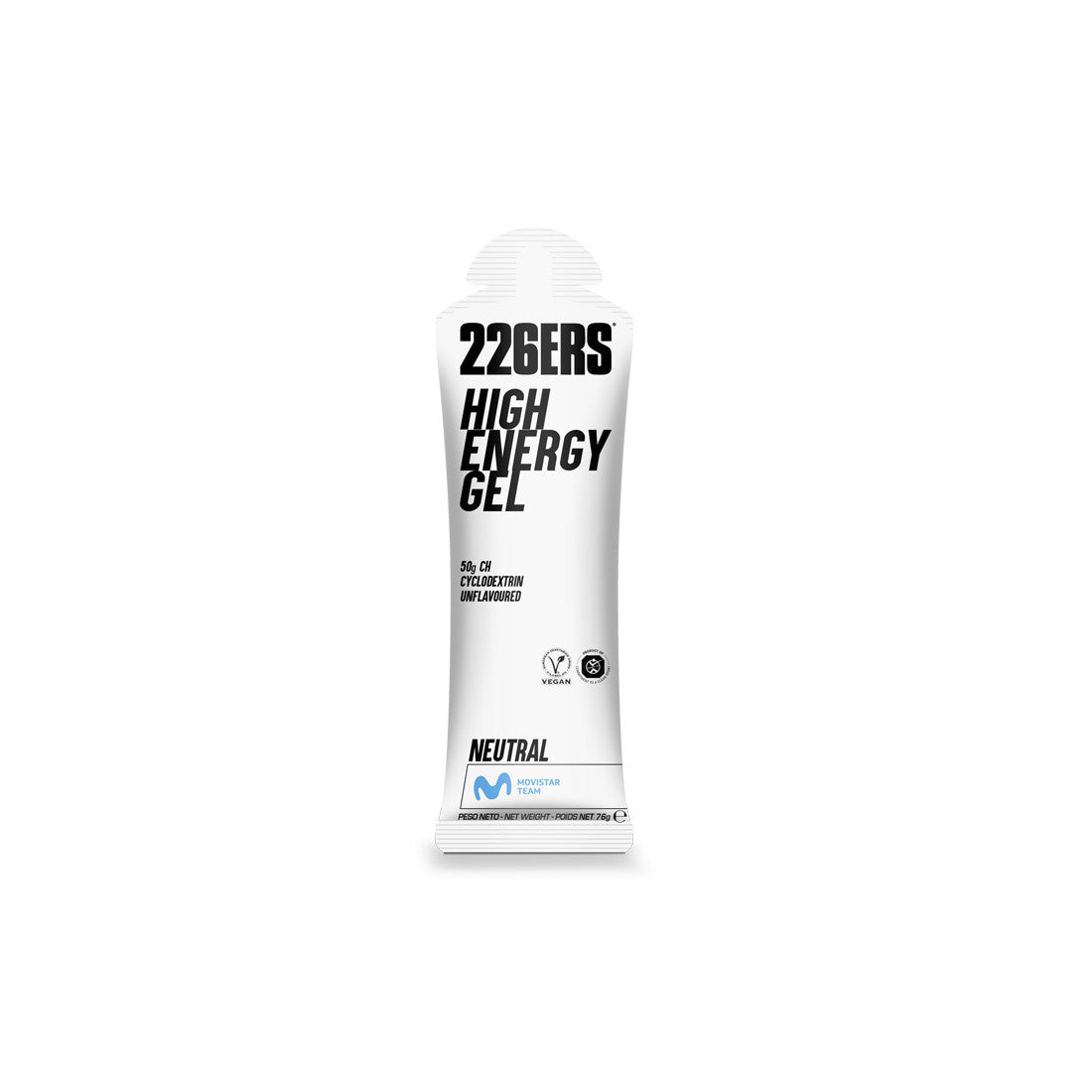 226ERS HIGH ENERGY GEL 50GR CARB