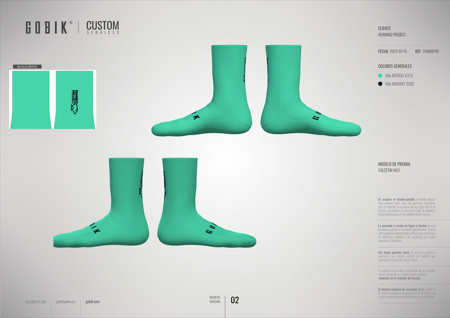 GOBIK UNISEX CALCETIN CICLISMO