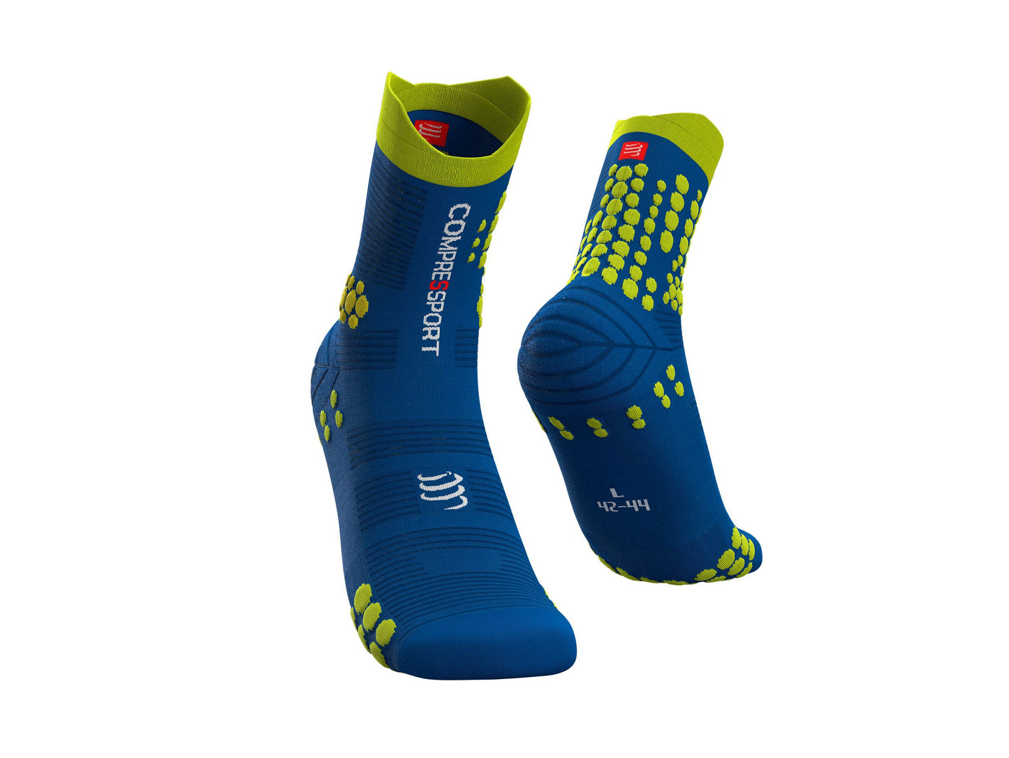 COMPRESSPORT PRO RACING SOCKS V3.0 RUN TRAIL BLUE/LOLITE