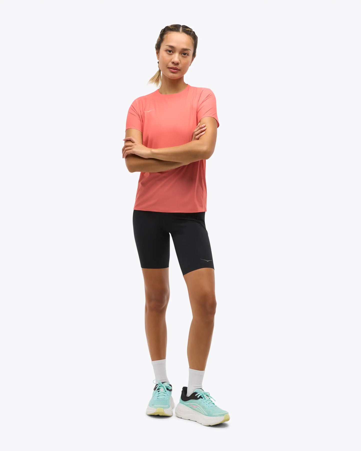 HOKA AIROLITE RUN SHORT SLEEVE W