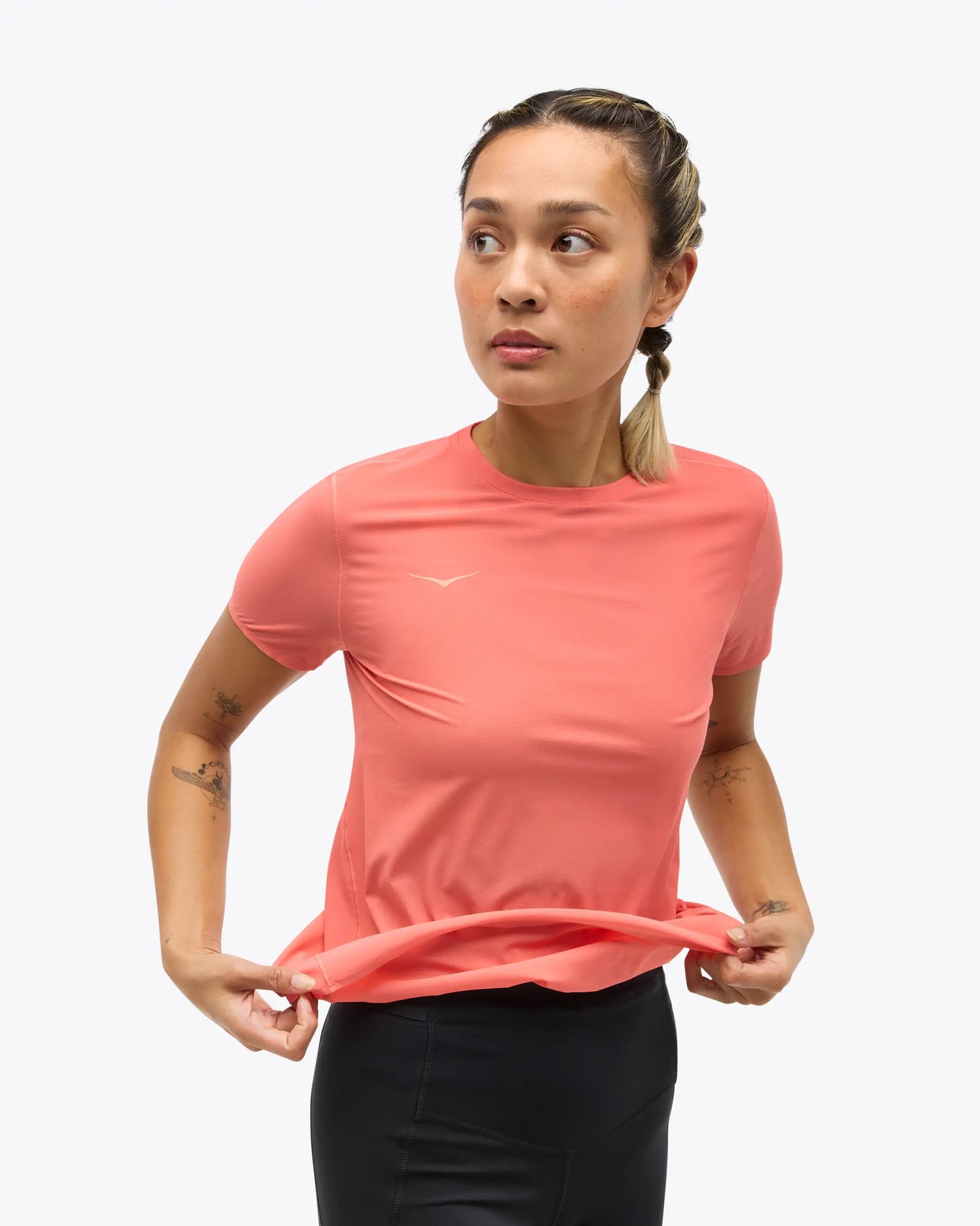 HOKA AIROLITE RUN SHORT SLEEVE W