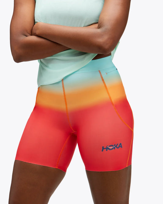 HOKA NOVAFLY 6" KNIT SHORT PRINT