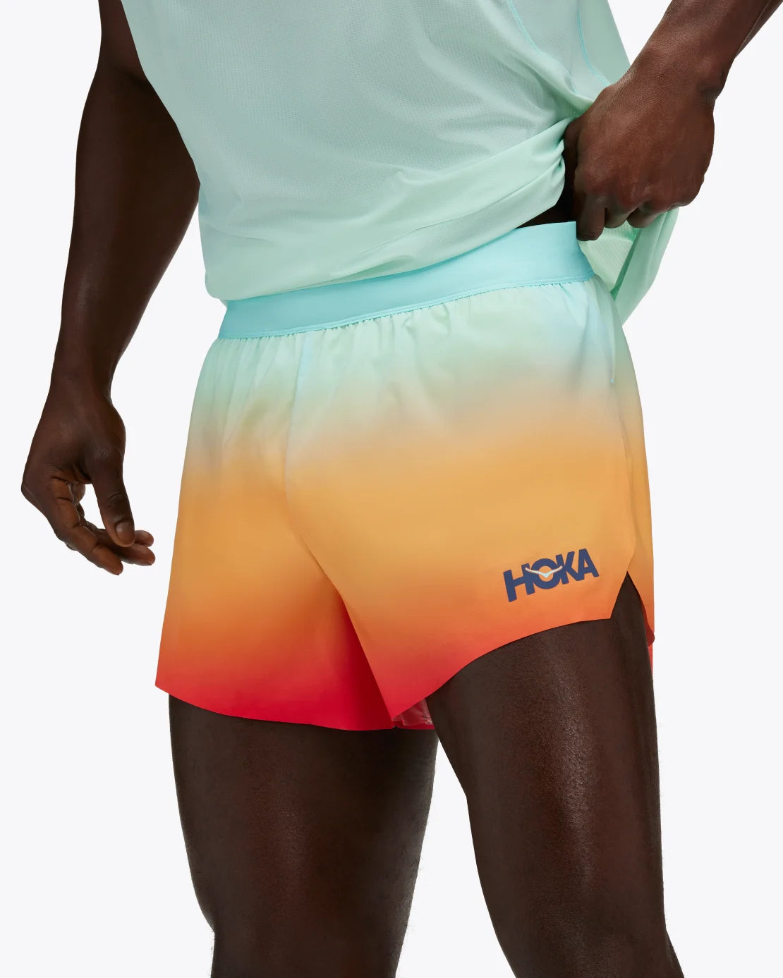 HOKA RACE DAY SPLIT SHORT PRINT M