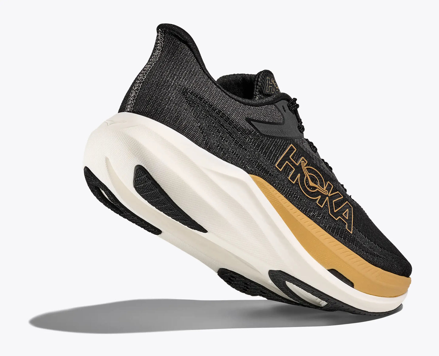 HOKA ROCKET X 3 U BLACK GOLD EDITION.