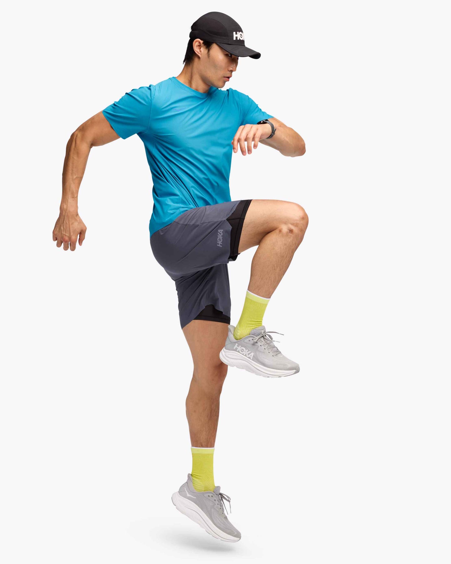 HOKA GLIDE 7" SHORT 2IN1