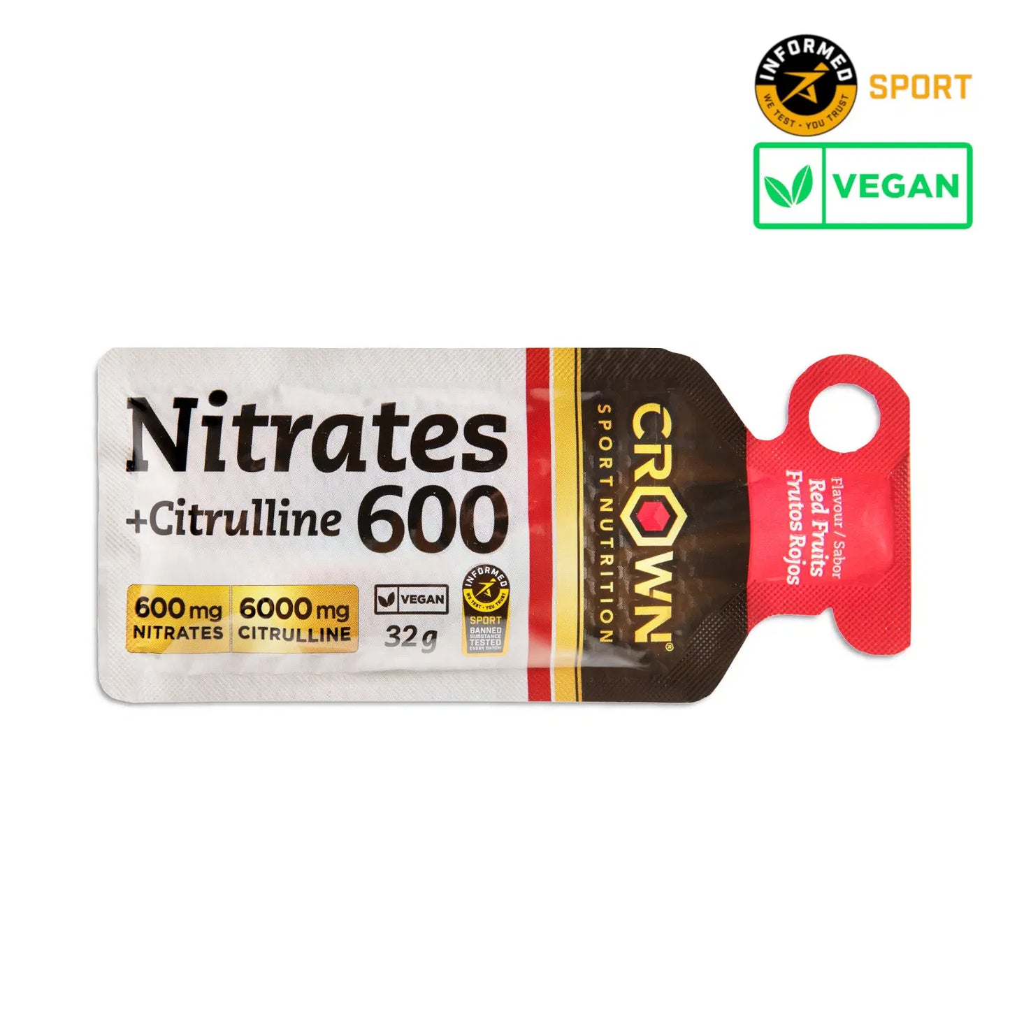 CROWN NITRATES 600 + CITRULLINE SHOT GEL