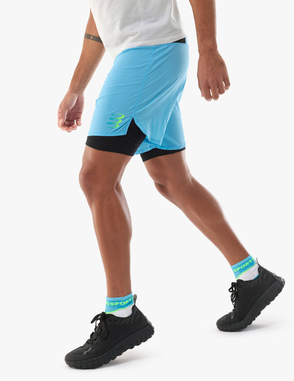 COMPRESSPORT Trail Racing 2-In-1 Short M