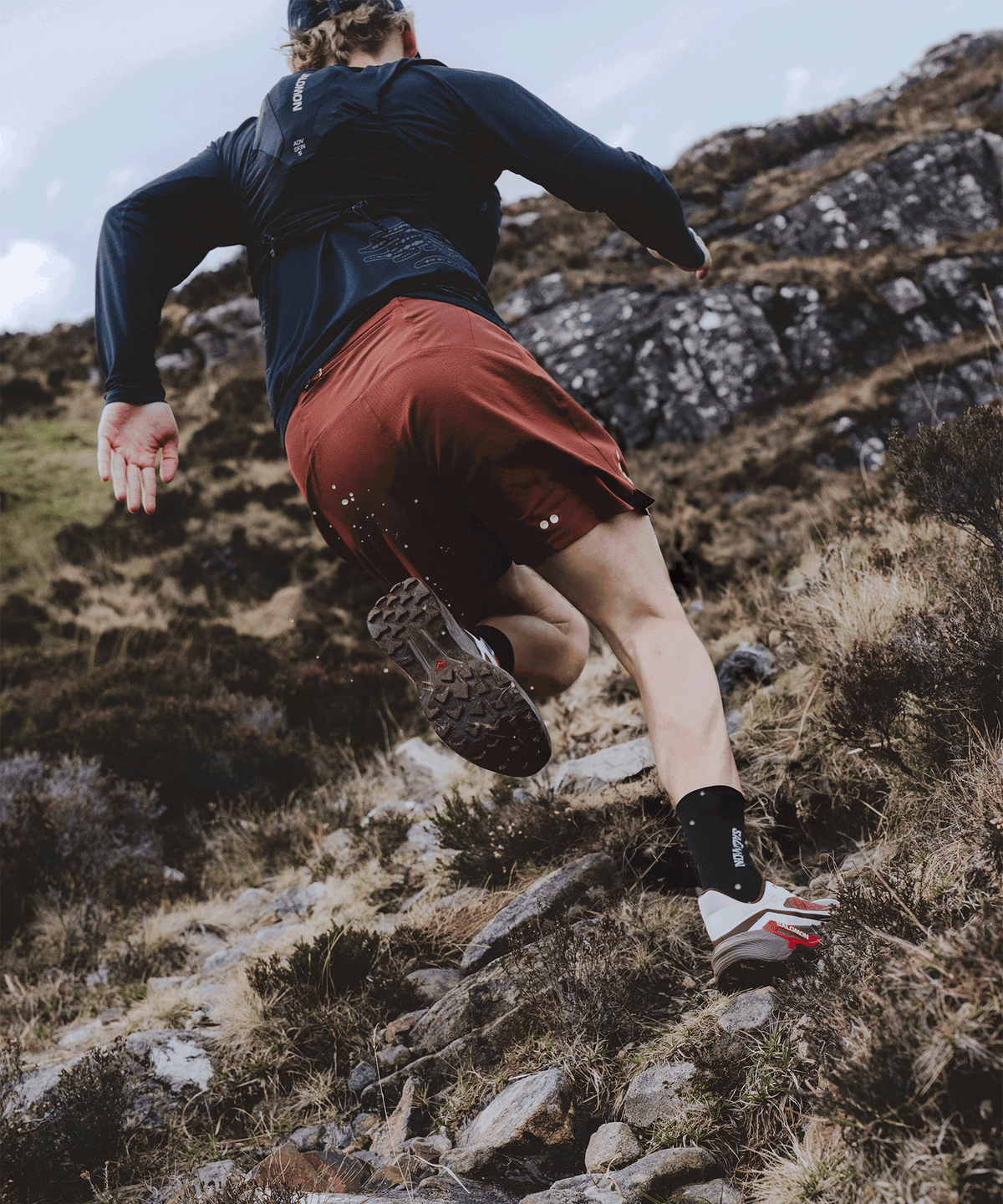 SALOMON SENSE AERO STOW 5" SHORTS M.