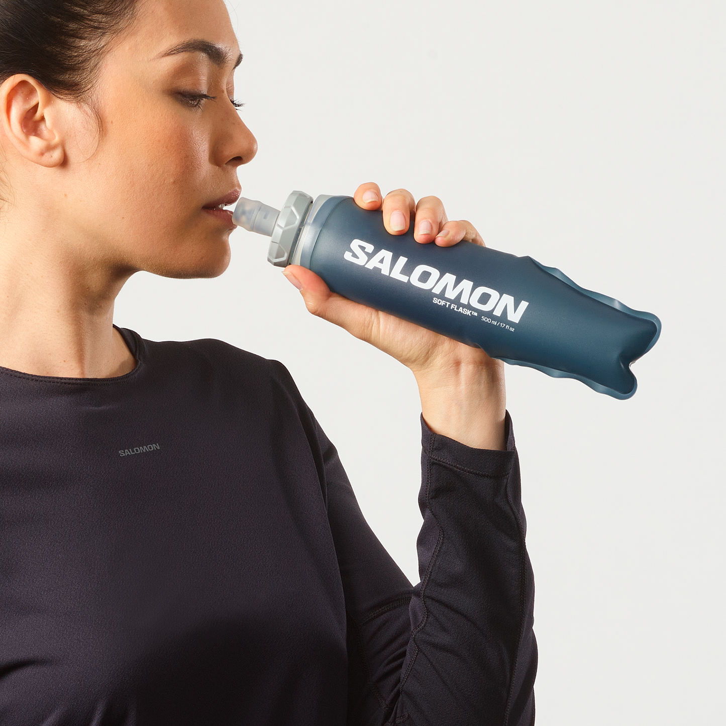 SALOMON SOFT FLASK 500ml/17oz ULT SLATE GREY