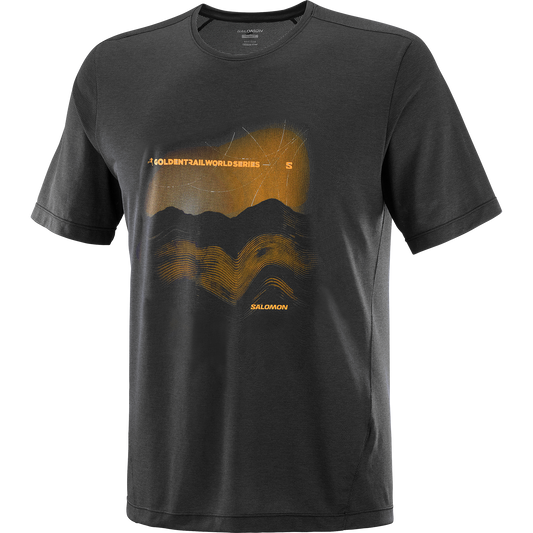 SALOMON SHKOUT CORE SS TEE GFX M "GOLDEN TRAIL SERIES"