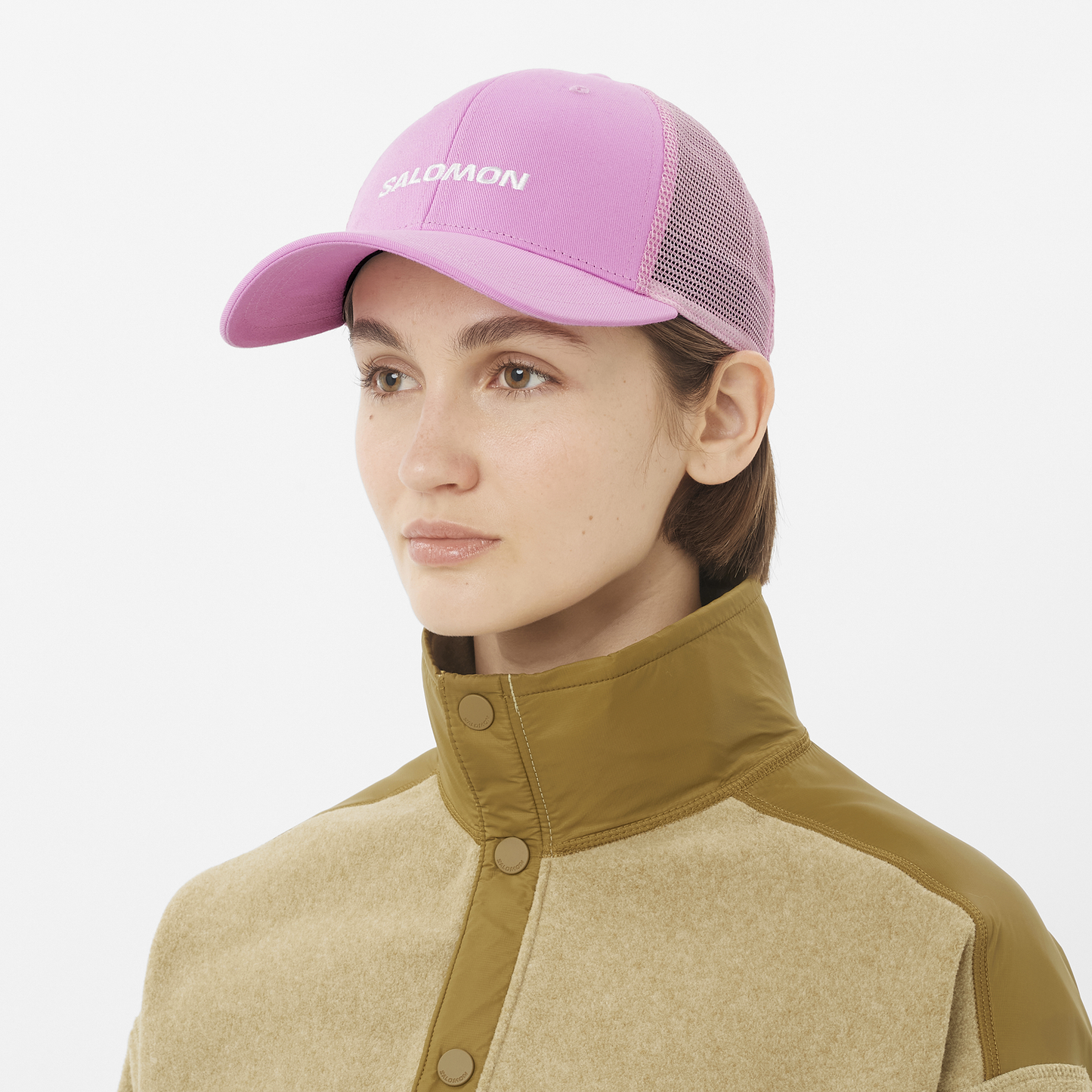 SALOMON LOGO TRUCKER CAP