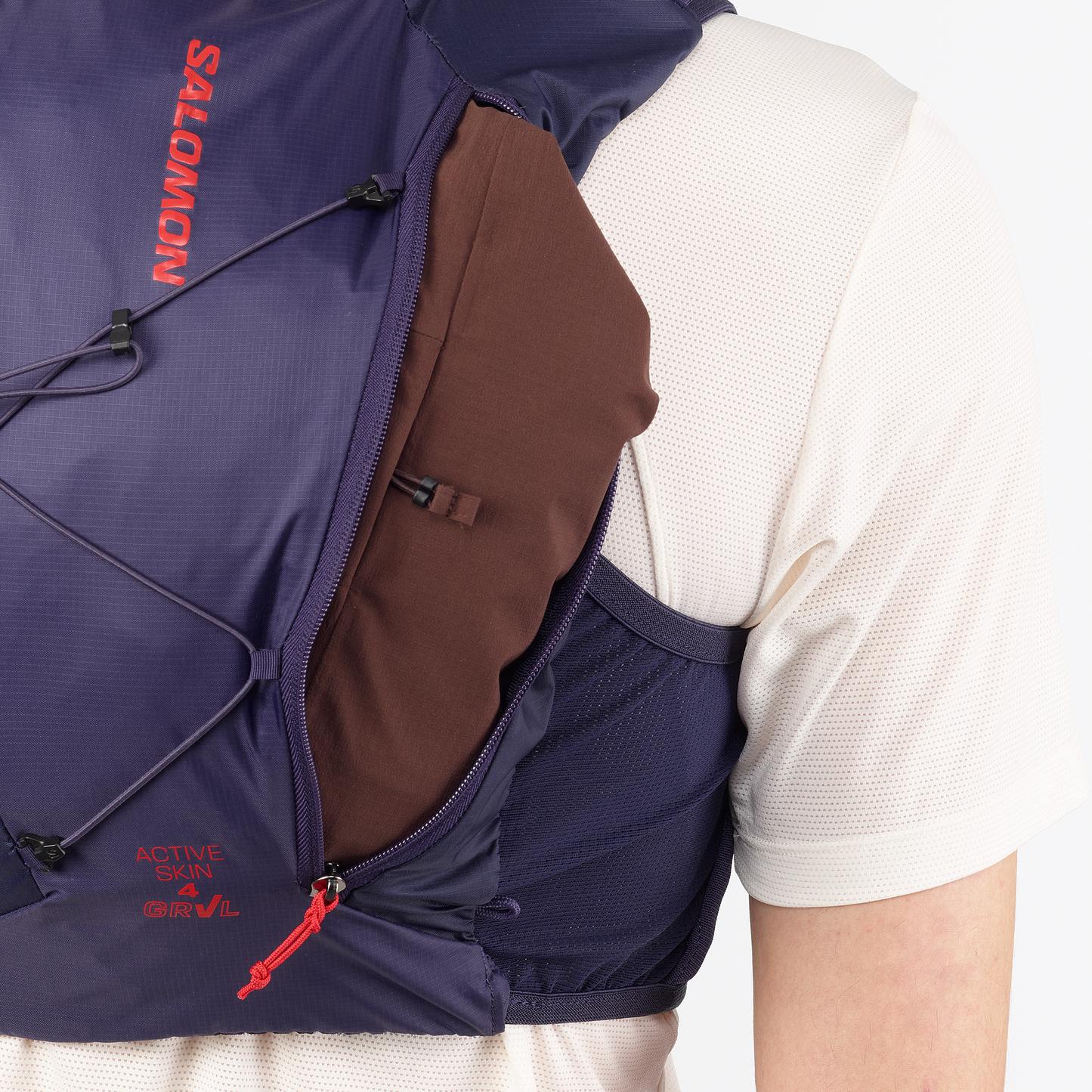 SALOMON ACTIVE SKIN 4 SET GRVL