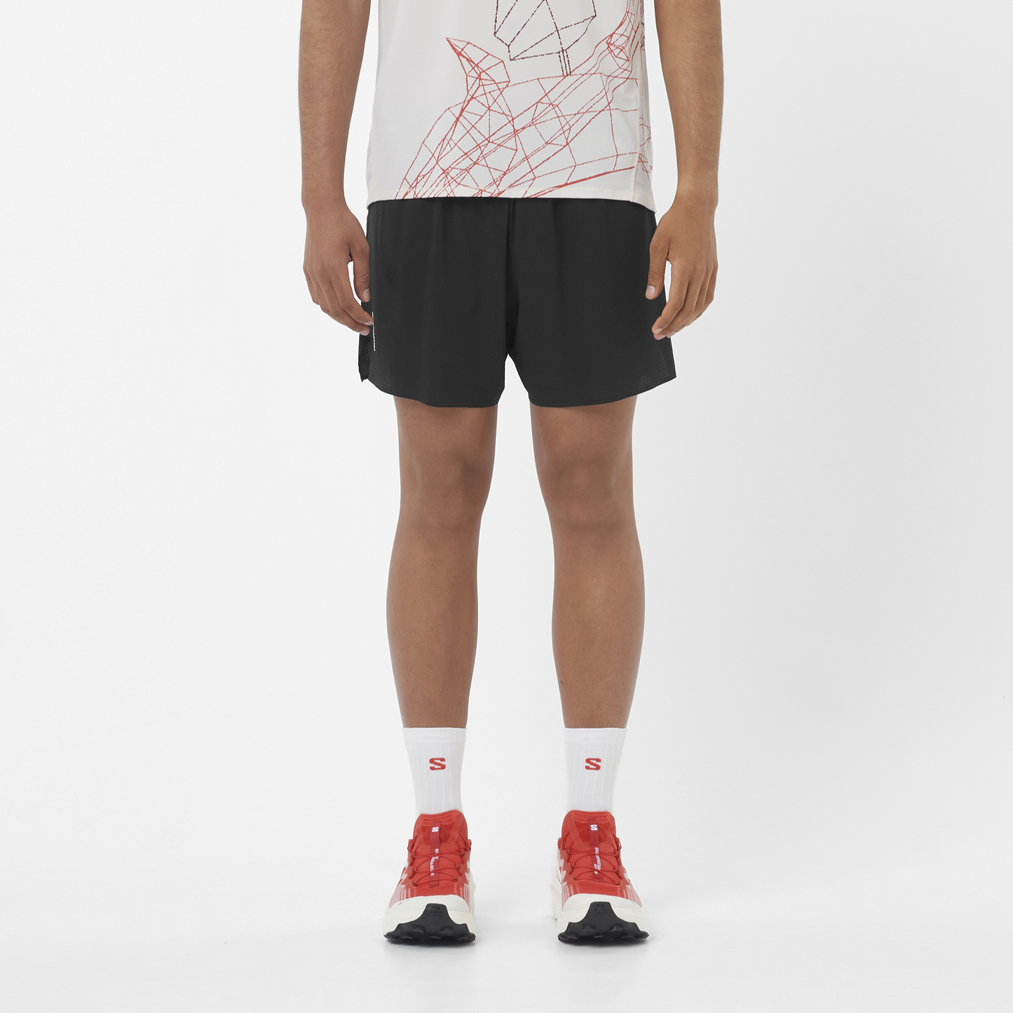 SALOMON SENSE AERO STOW 5" SHORTS M.
