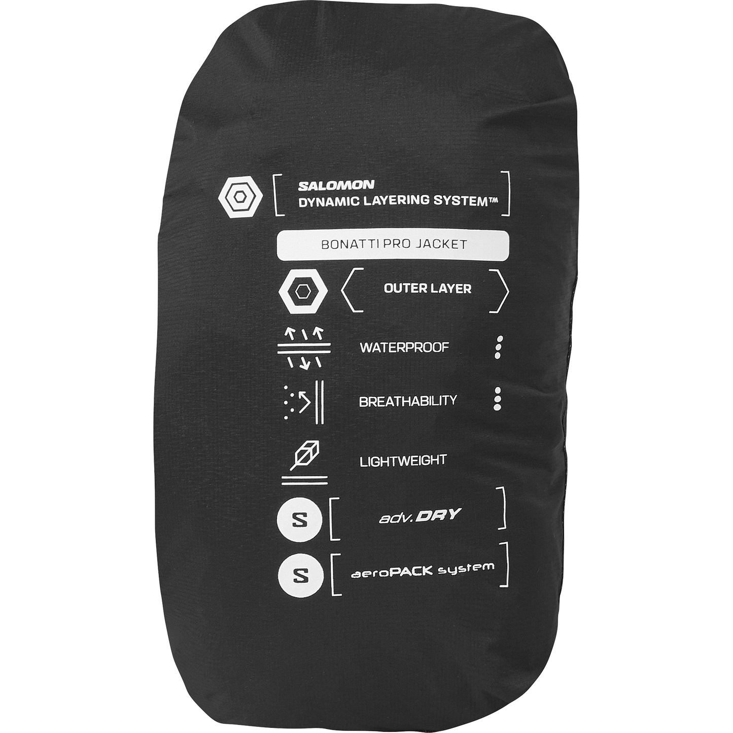 SALOMON BONATTI PRO JKT M 20K/20K.