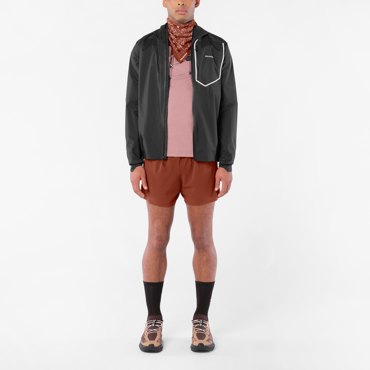 SALOMON SENSE AERO STOW 5" SHORTS M.