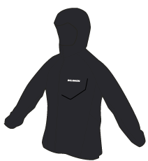 SALOMON BONATTI WATERPROOF JKT W 10K/10K.