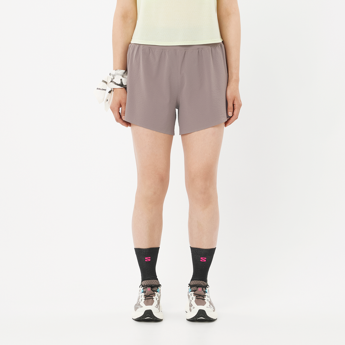 SALOMON SENSE AERO STOW 4" SHORTS W.