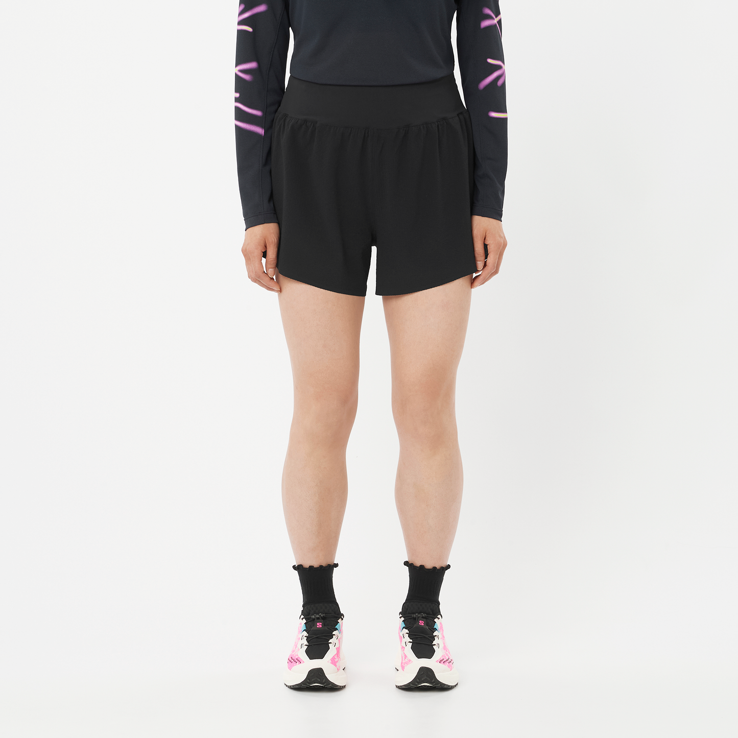 SALOMON SENSE AERO STOW 4" SHORTS W.