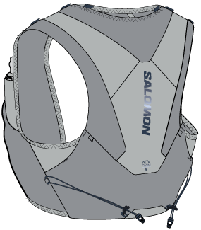 SALOMON ADV SKIN 5 SET