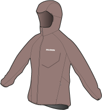 SALOMON BONATTI WATERPROOF JKT W 10K/10K.