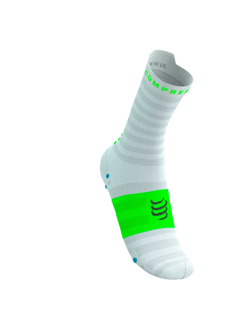 COMPRESSPORT PRO RACING SOCKS V4.0 ULTRALIGHT RUN QUARTER