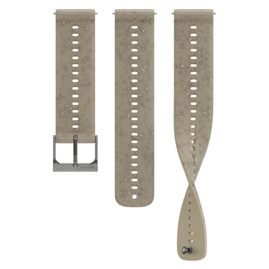 SUUNTO 22 ATH6 SILICONE STRAP "GRAVEL GRAY" S+M