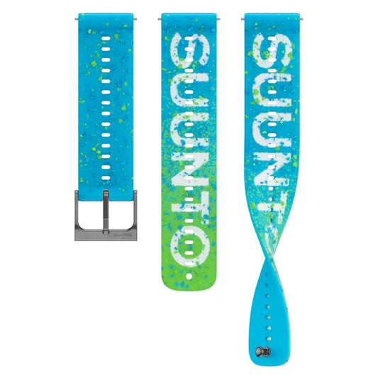 SUUNTO 22 ATH6 SILICONE STRAP "POWER BLUE" S+M