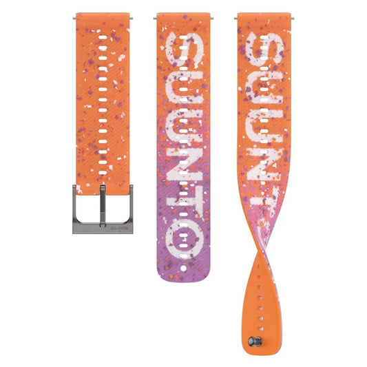 SUUNTO 22 ATH6 SILICONE STRAP "POWER ORANGE" S+M