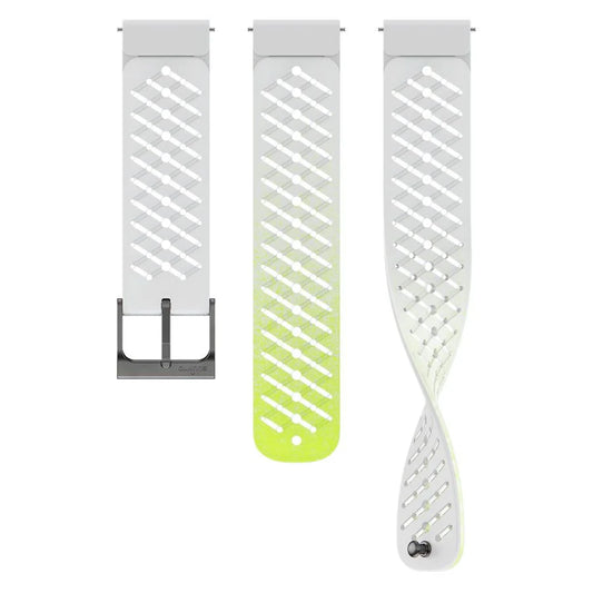 SUUNTO 22 ATH5 SILICONE STRAP "CANARY WHITE" S + M