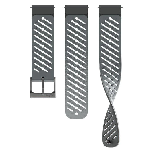 SUUNTO 22 ATH5 SILICONE STRAP "GRAPHITE" S + M