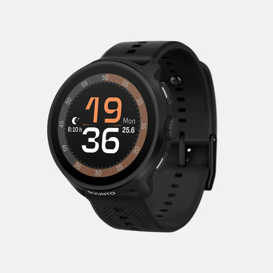 SUUNTO RUN "ALL BLACK" (WITH SILICONE STRAPS).