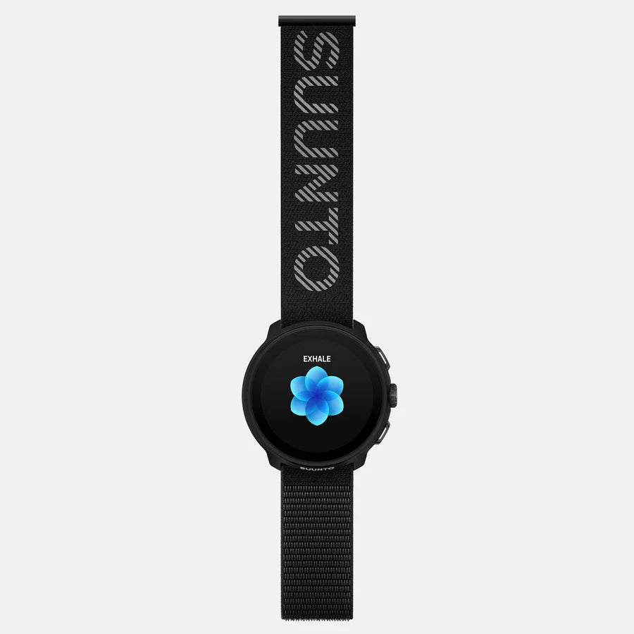 SUUNTO 22 ATH7 LOOP TEXTILE STRAP "BLACK" S+M