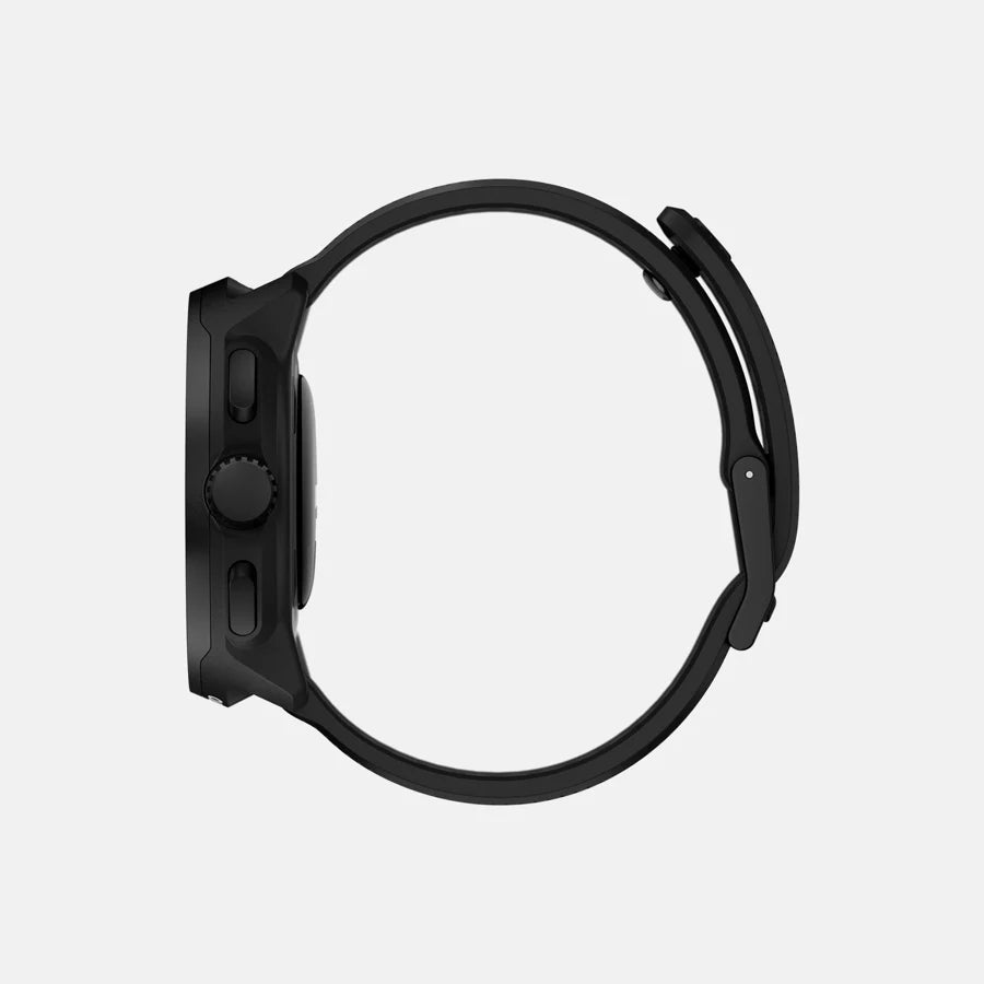 SUUNTO RUN "ALL BLACK" (WITH SILICONE STRAPS).