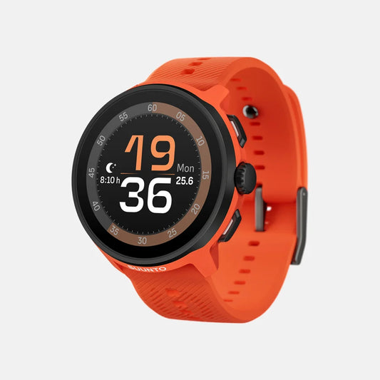SUUNTO RUN "CORAL ORANGE" (WITH SILICONE STRAPS).