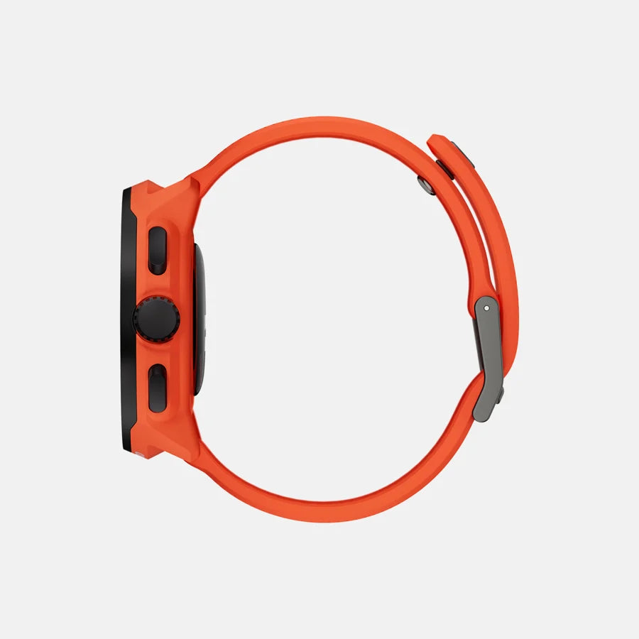 SUUNTO RUN "CORAL ORANGE" (WITH SILICONE STRAPS).