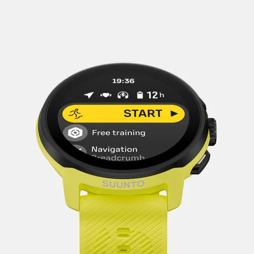 SUUNTO RUN "LIME" (WITH SILICONE STRAPS).