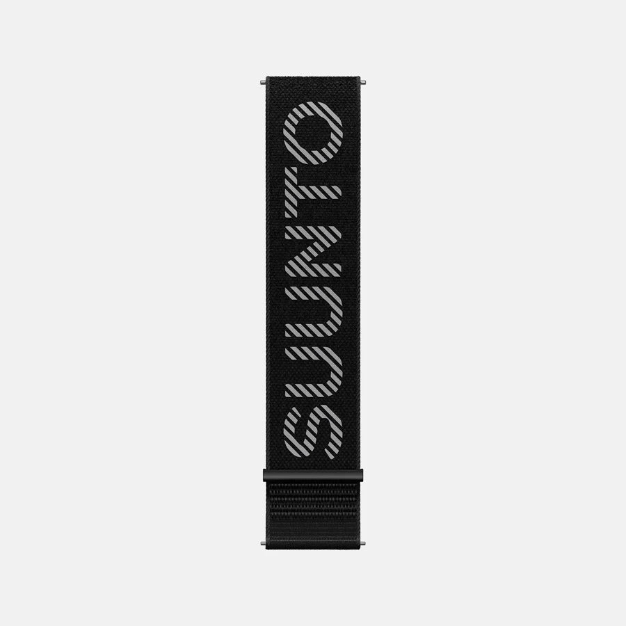 SUUNTO 22 ATH7 LOOP TEXTILE STRAP "BLACK" S+M
