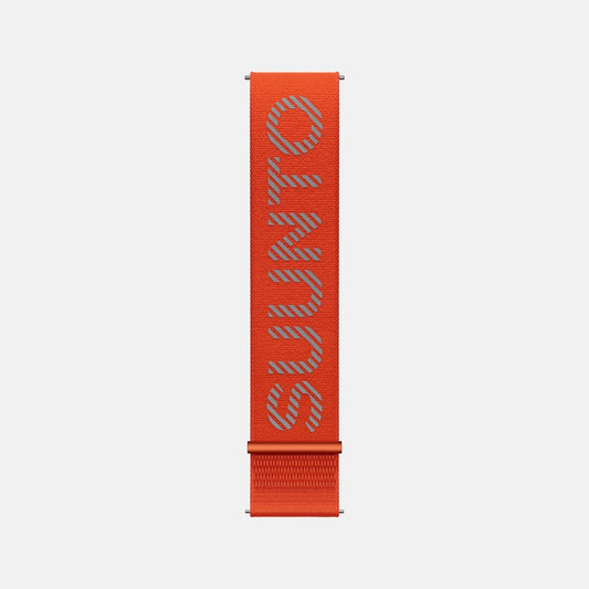 SUUNTO 22 ATH7 LOOP TEXTILE STRAP "CORAL ORANGE" S+M