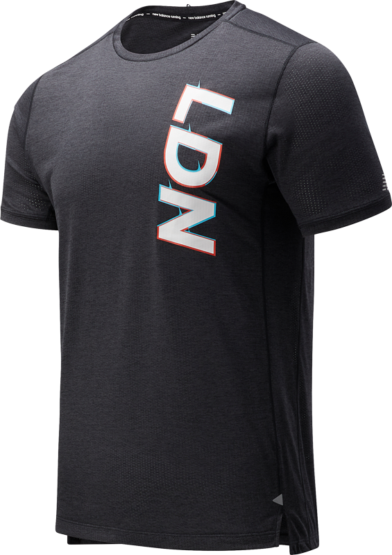 NEW BALANCE CAMISETA HOMBRE IMPACT RUN  LONDON LIMITED EDITION.