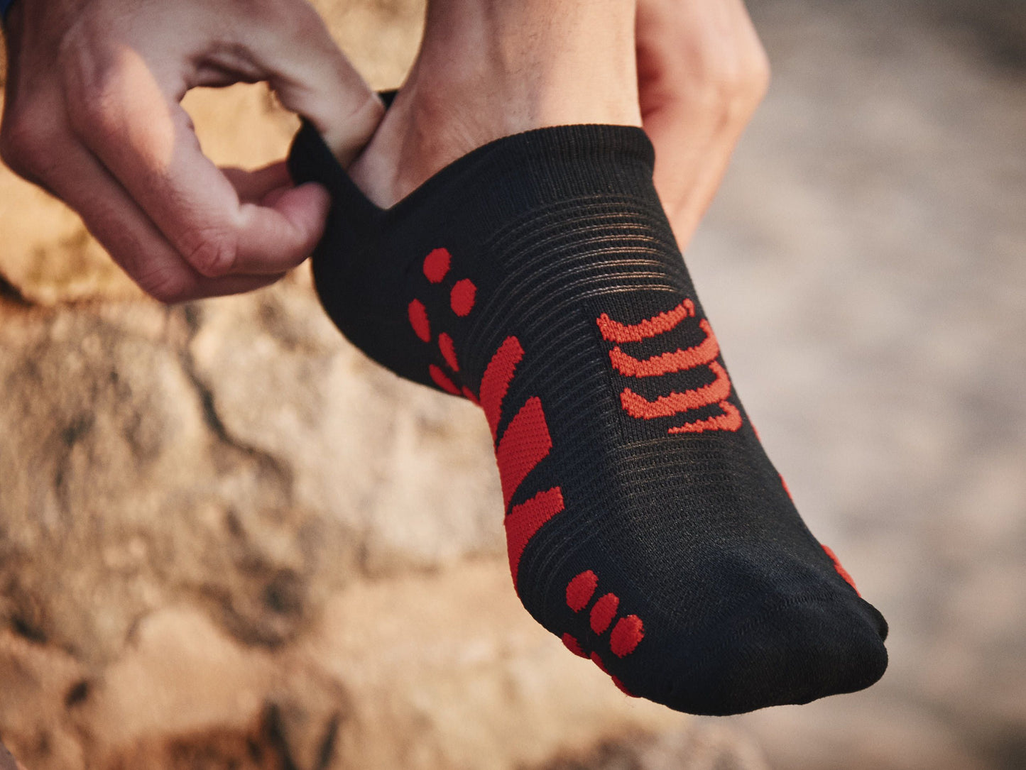 COMPRESSPORT NO SHOW RUN SOCKS