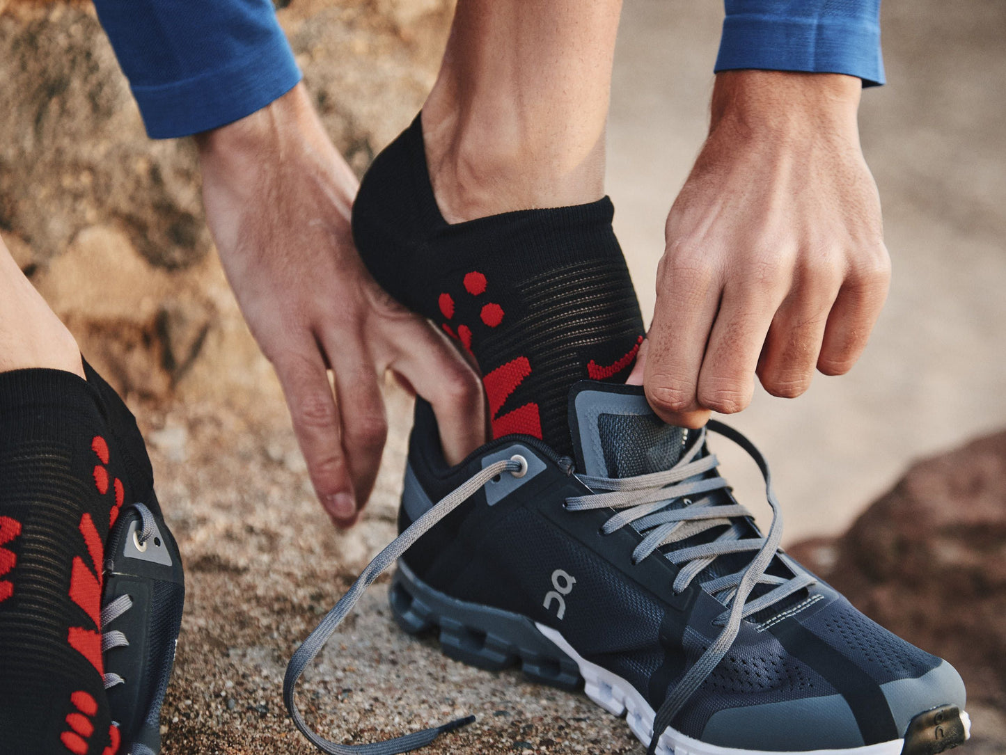 COMPRESSPORT NO SHOW RUN SOCKS